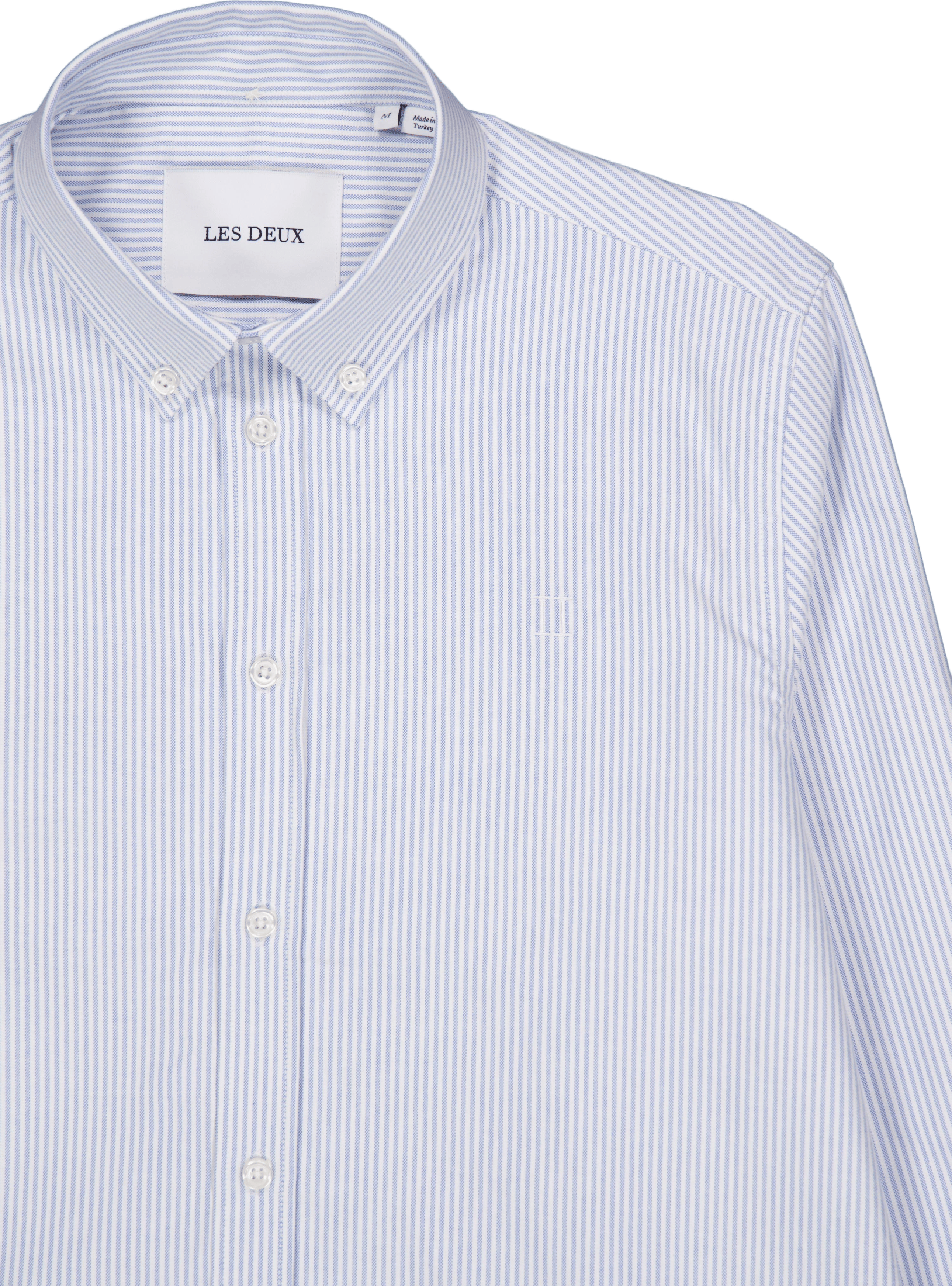 Konrad Oxford Shirt Light Blue/white - Bild 3