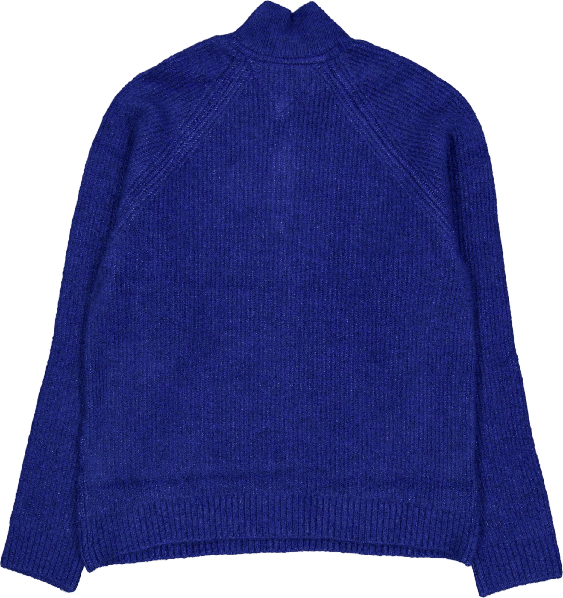 Tjm Reg 1/4 Zip Raglan Badge Blue - Bild 2