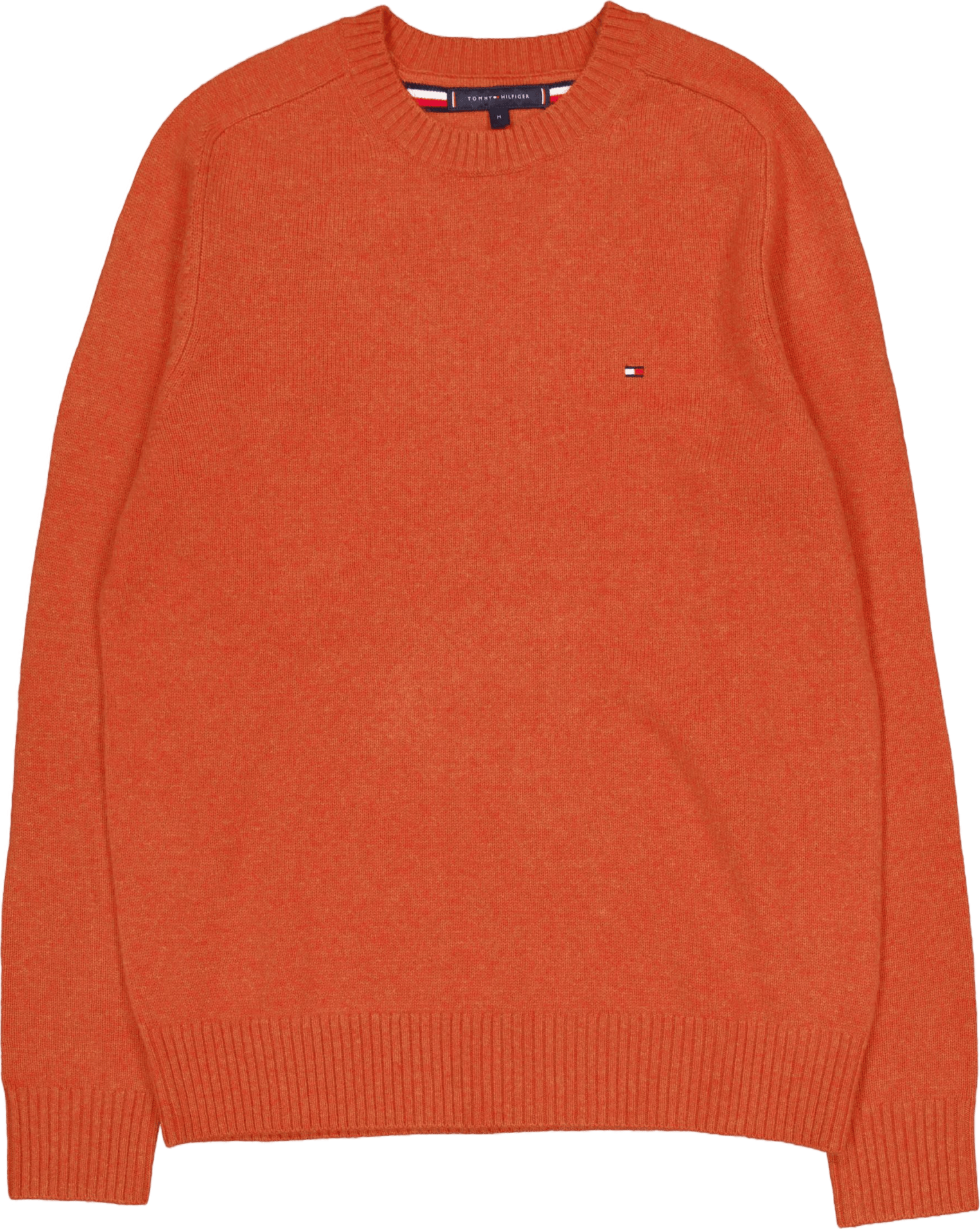 Lambswool Crew Neck Orange