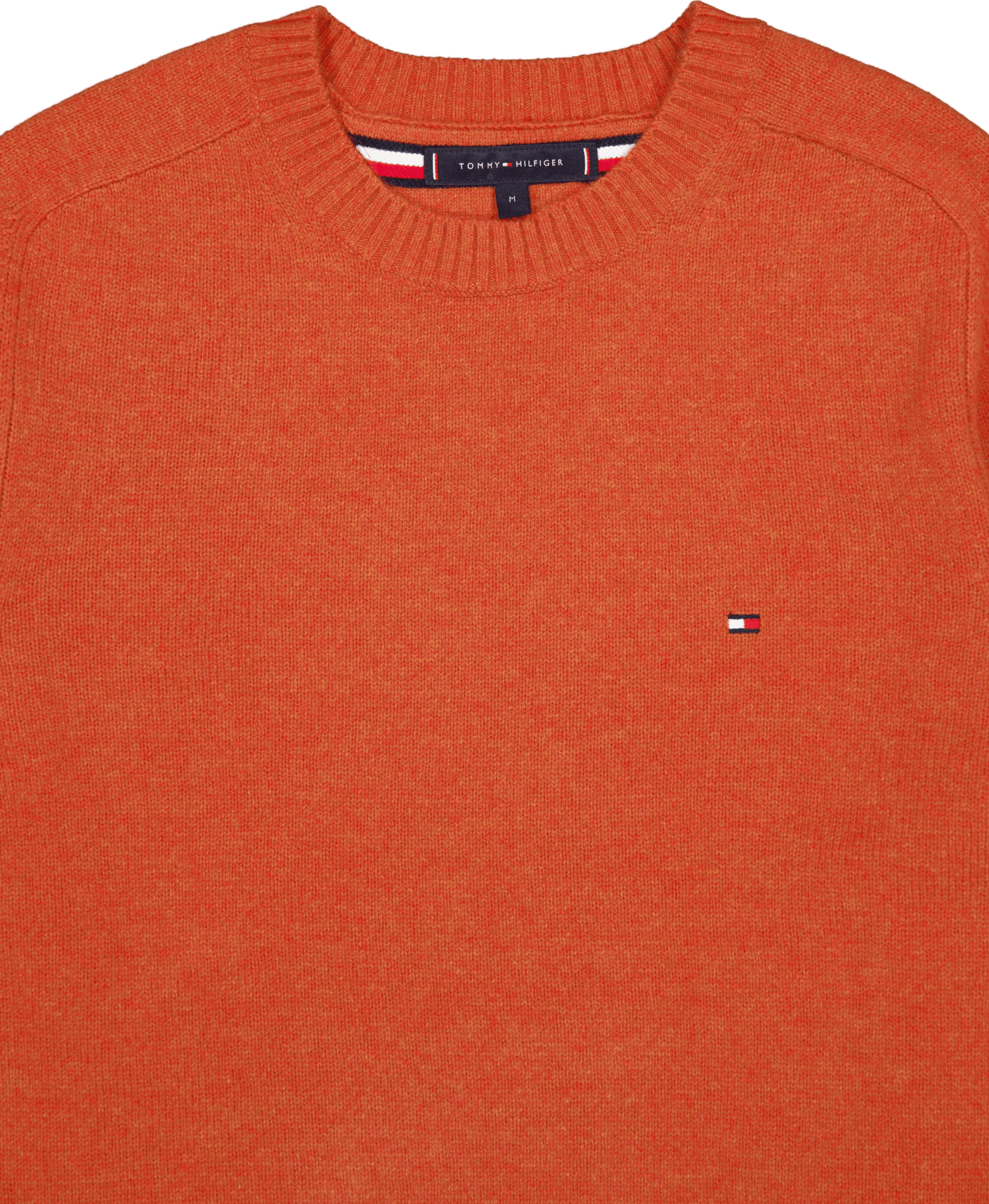 Lambswool Crew Neck Orange - Bild 3