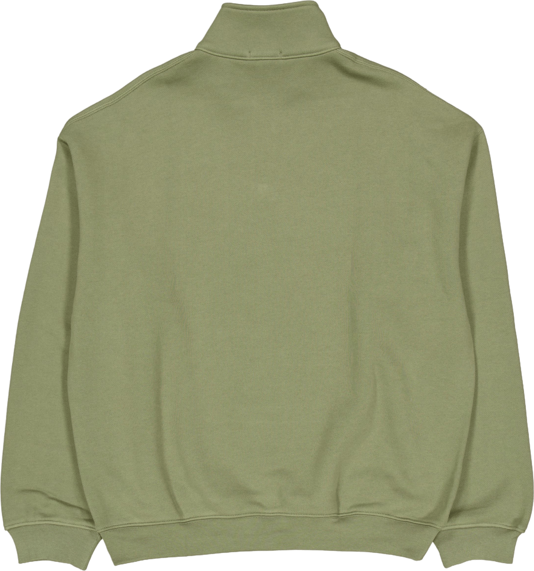 Loose Fit Zip Neck Badge Accen Bmy Khaki - Bild 2