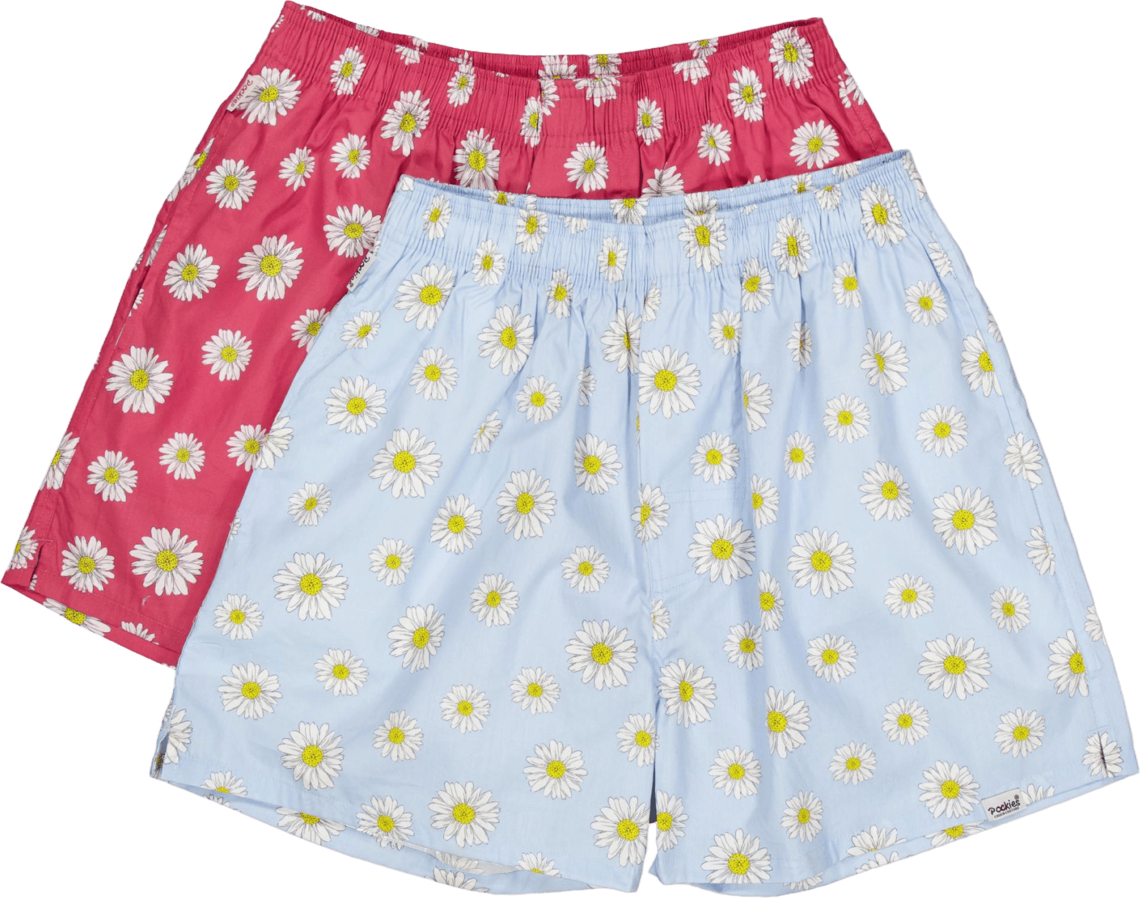 2-pack – Flowers Boxers 400 Blue
