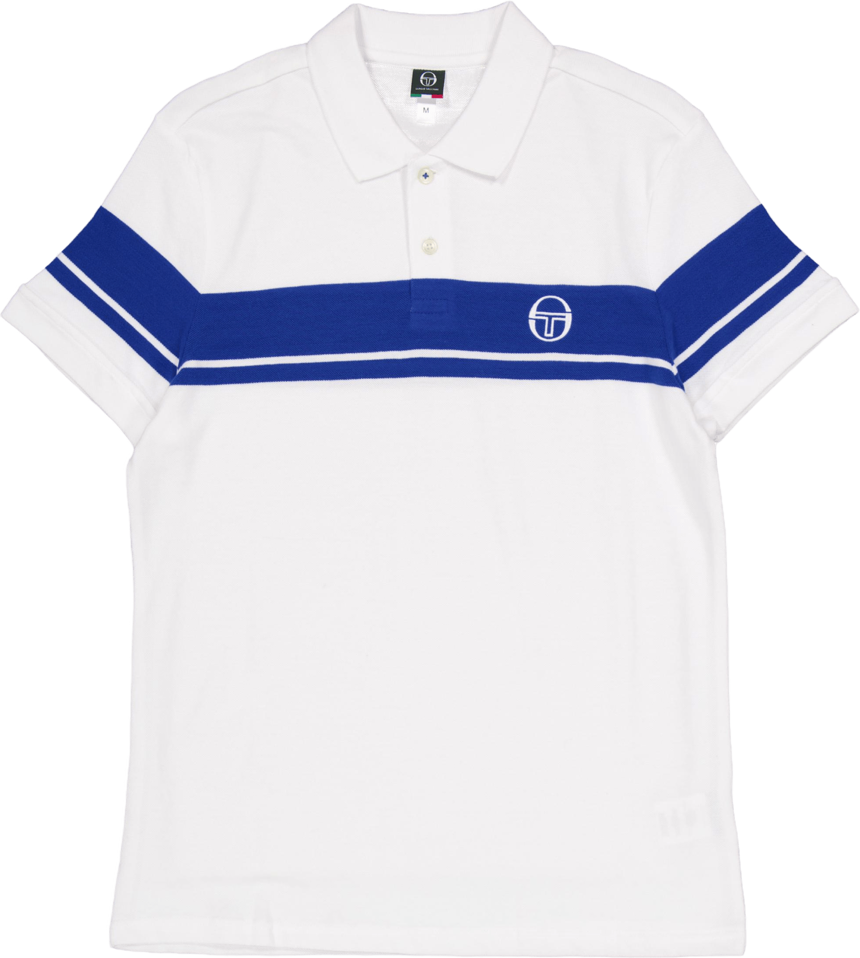 Young Line Polo White, Male, Odzież, Podkoszulek, Padel, Biały, S