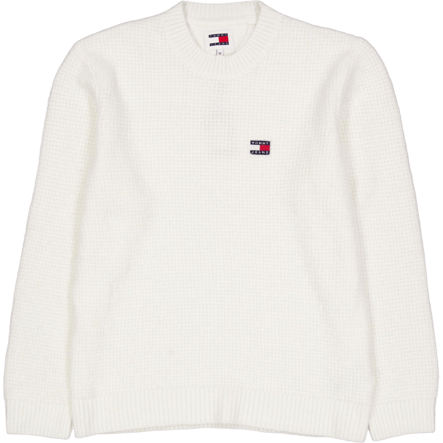 Tjm Reg Waffle Sweater