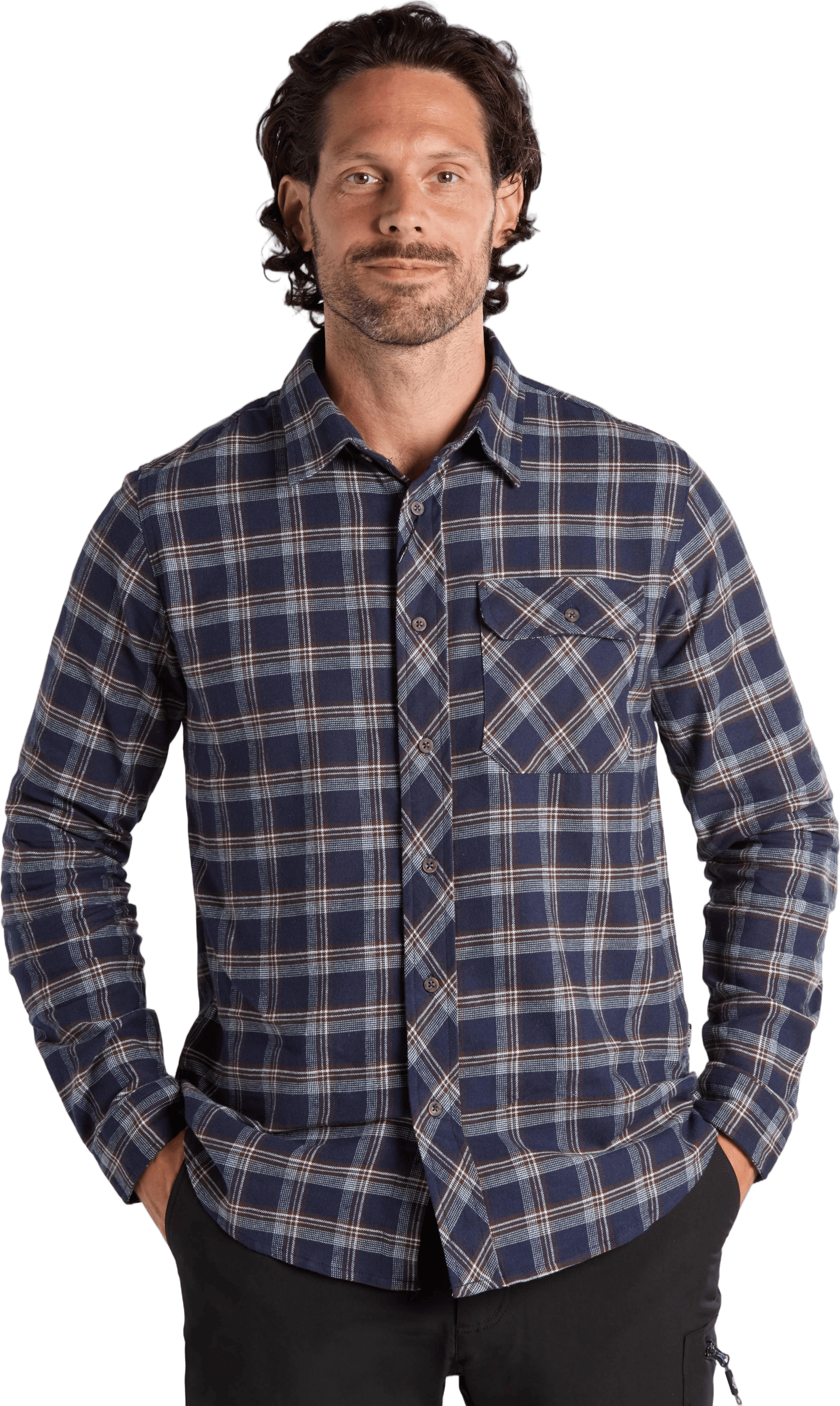Beaver Creek Shirt Navy Blue Check