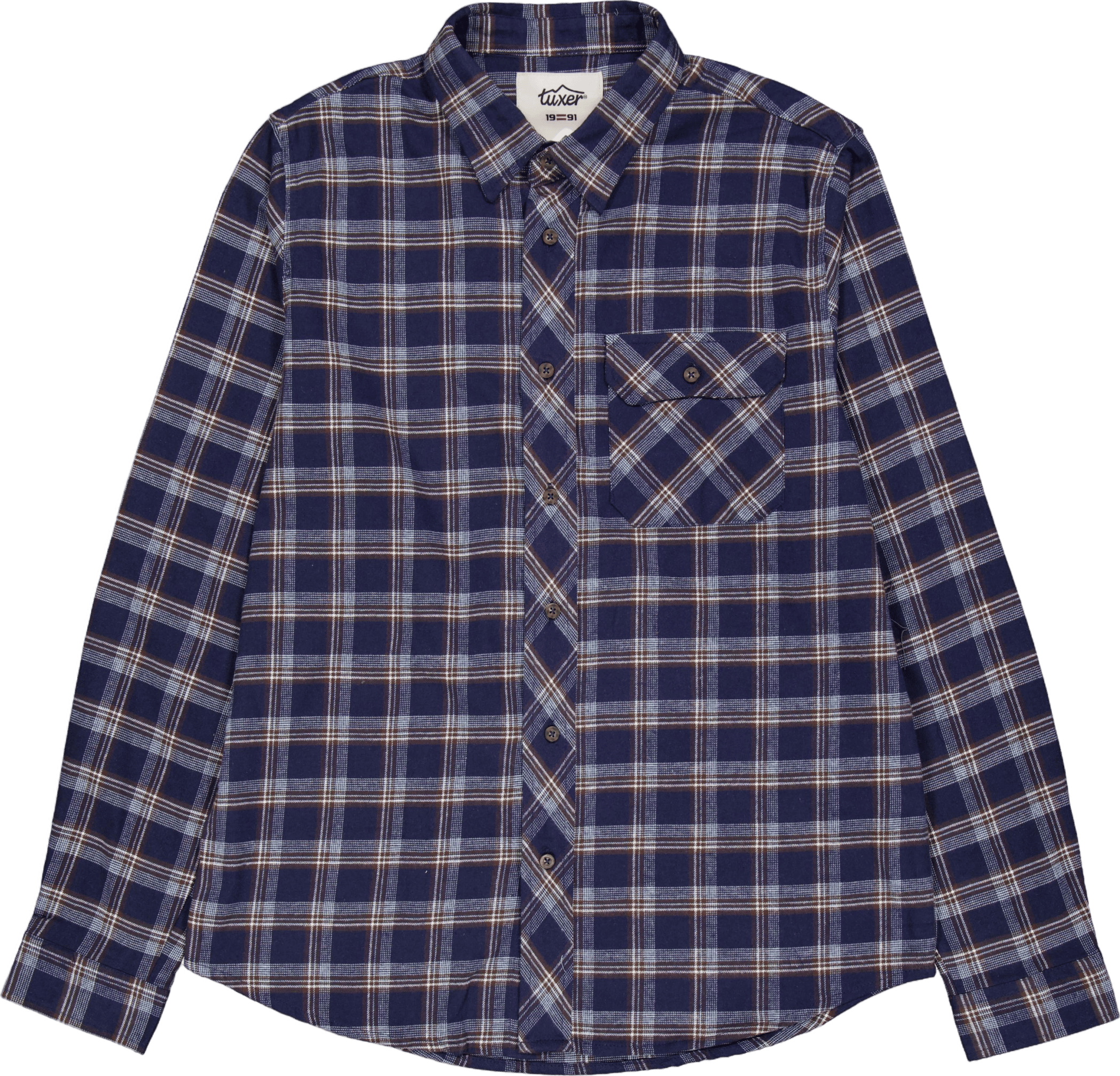 Beaver Creek Shirt Navy Blue Check