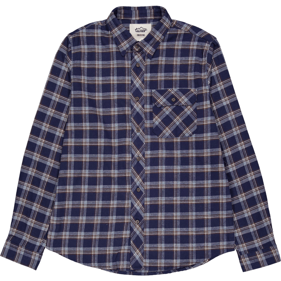 Beaver Creek Shirt Navy Blue Check