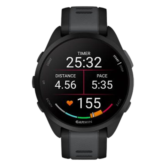 Forerunner 165, Gps, Black/sla Black, Unisex, Equipment, Electronics, Workout, ONESIZE