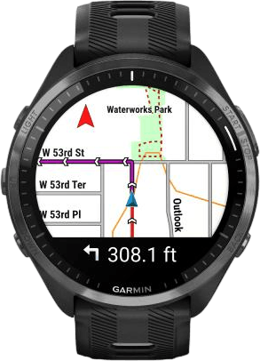 Forerunner 965, Gps, Emea, Bla Black, Unisex, Utrustning, Elektronik, Träning, ONESIZE