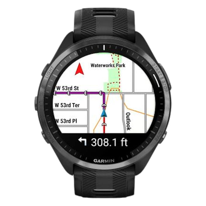 Forerunner 965, Gps, Emea, Bla Black, Unisex, Vybavenie, Elektronika, Posilovať, ONESIZE