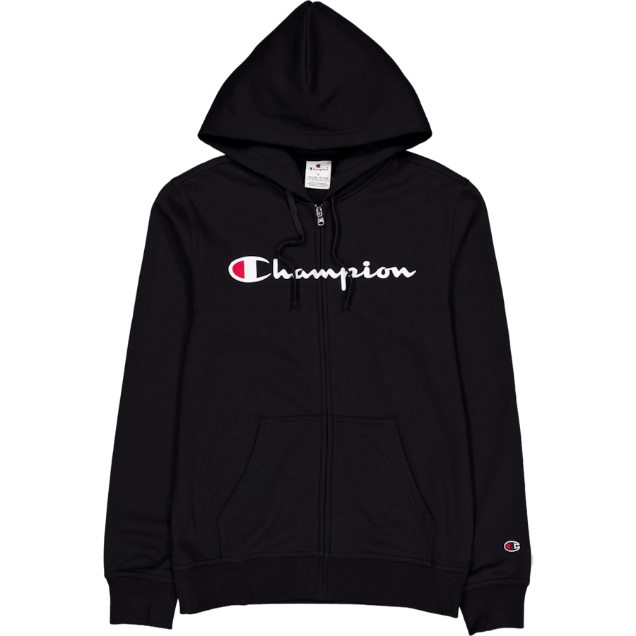 Hooded Full Zip Sweatshirt Black Beauty