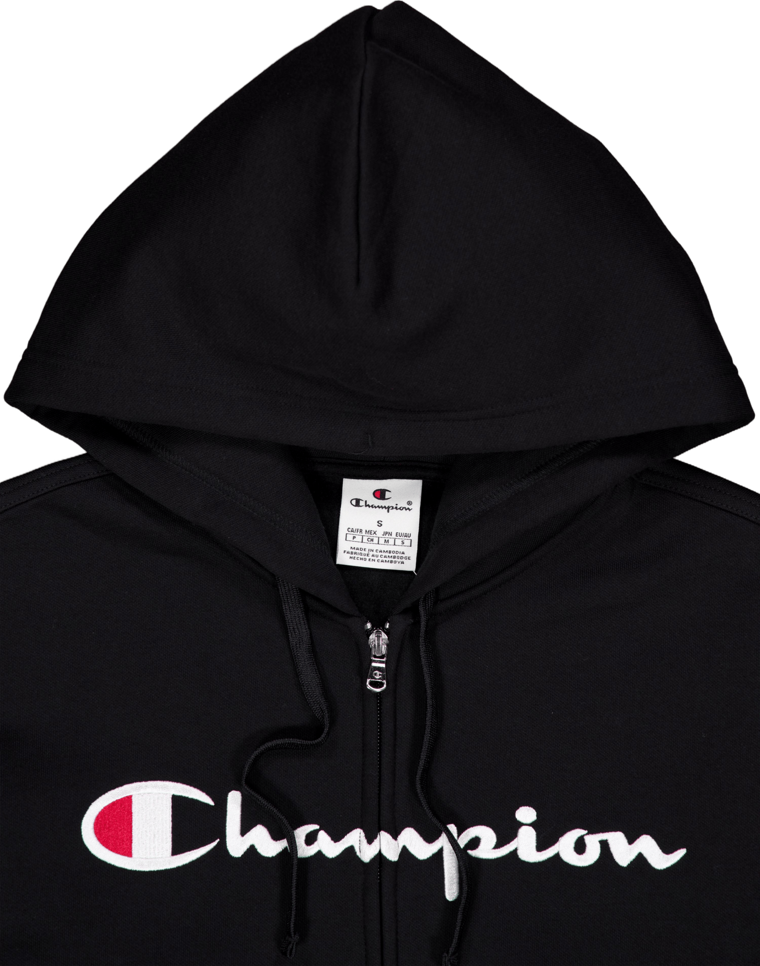 Hooded Full Zip Sweatshirt Black Beauty - Bild 3