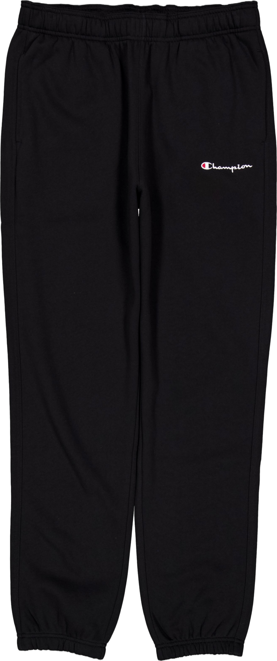 Elastic Cuff Pants Black Beauty, Male, Apparels, Pants, Black, XS