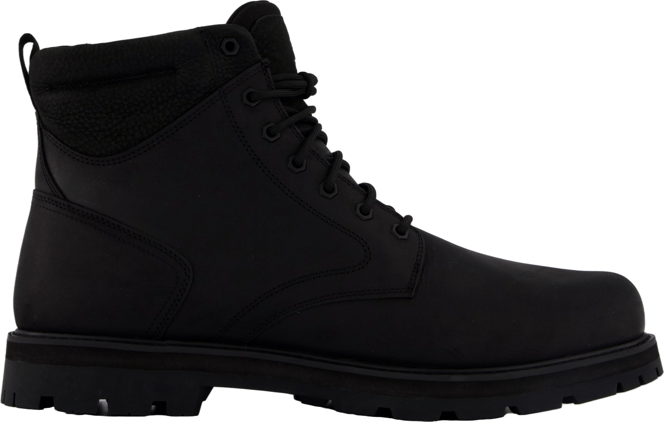 Mid Lace Up Waterproof Boot Blk Full Grain - Bild 3