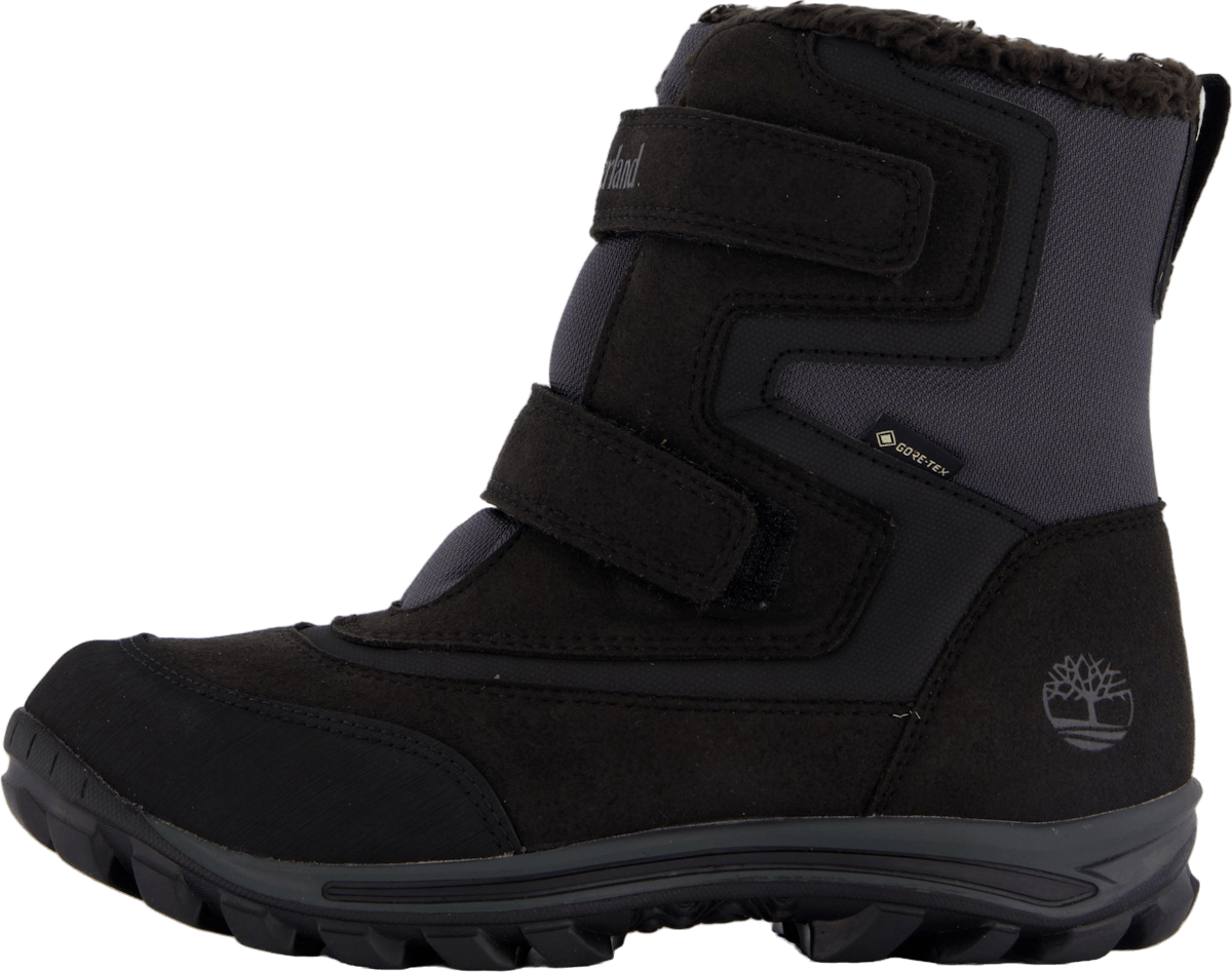 Mid Hook & Loop Gtx Snow Boot Jet Black