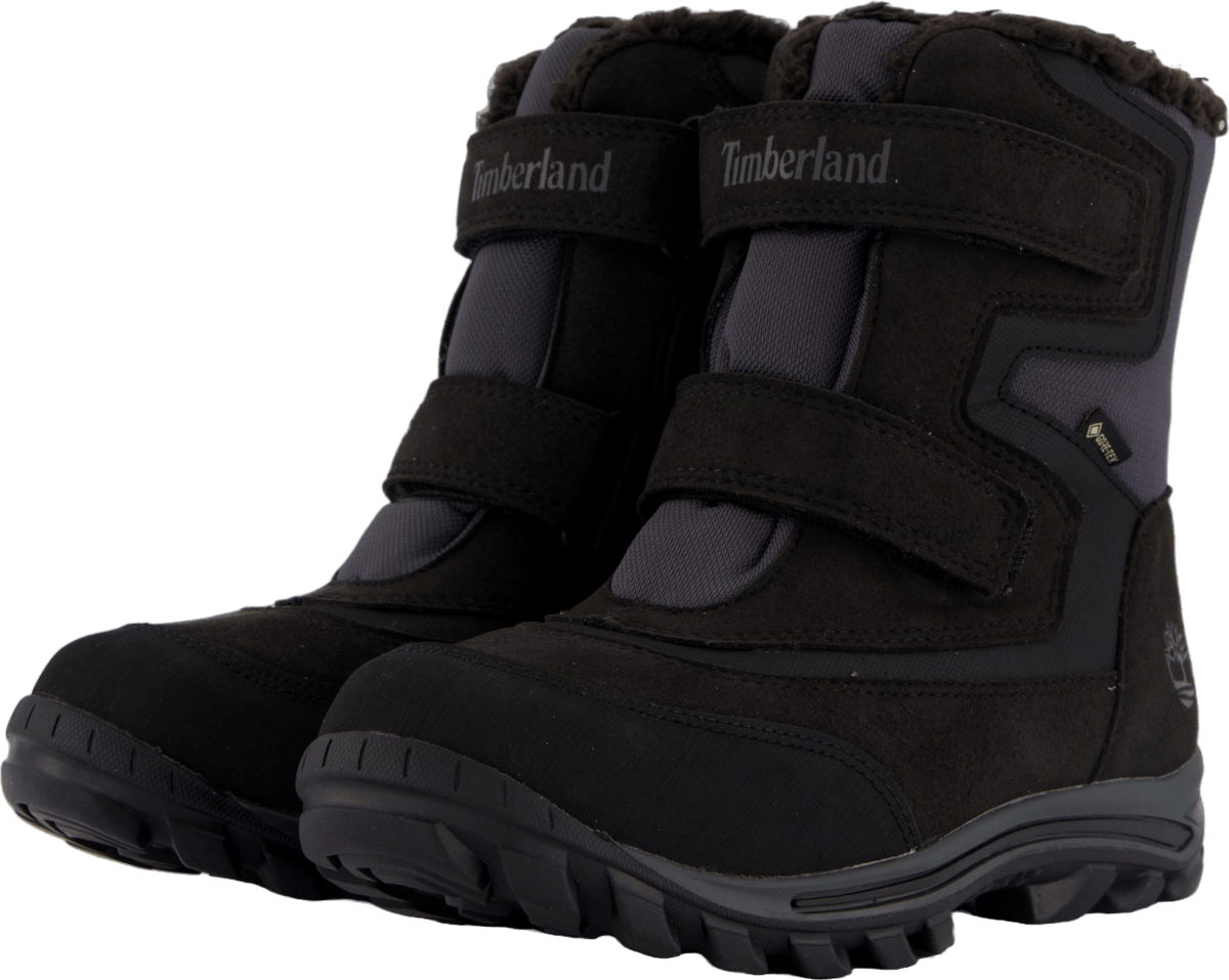 Mid Hook & Loop Gtx Snow Boot Jet Black