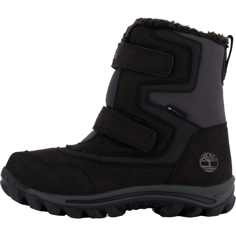 Mid Hook & Loop Gtx Snow Boot Jet Black