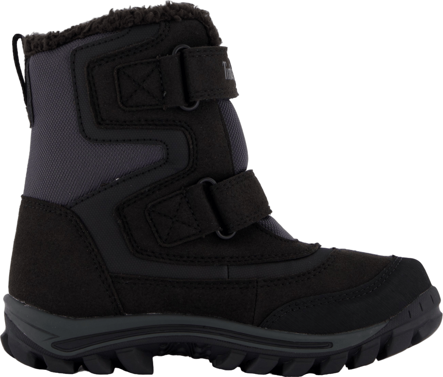 Mid Hook & Loop Gtx Snow Boot Jet Black - Bild 3