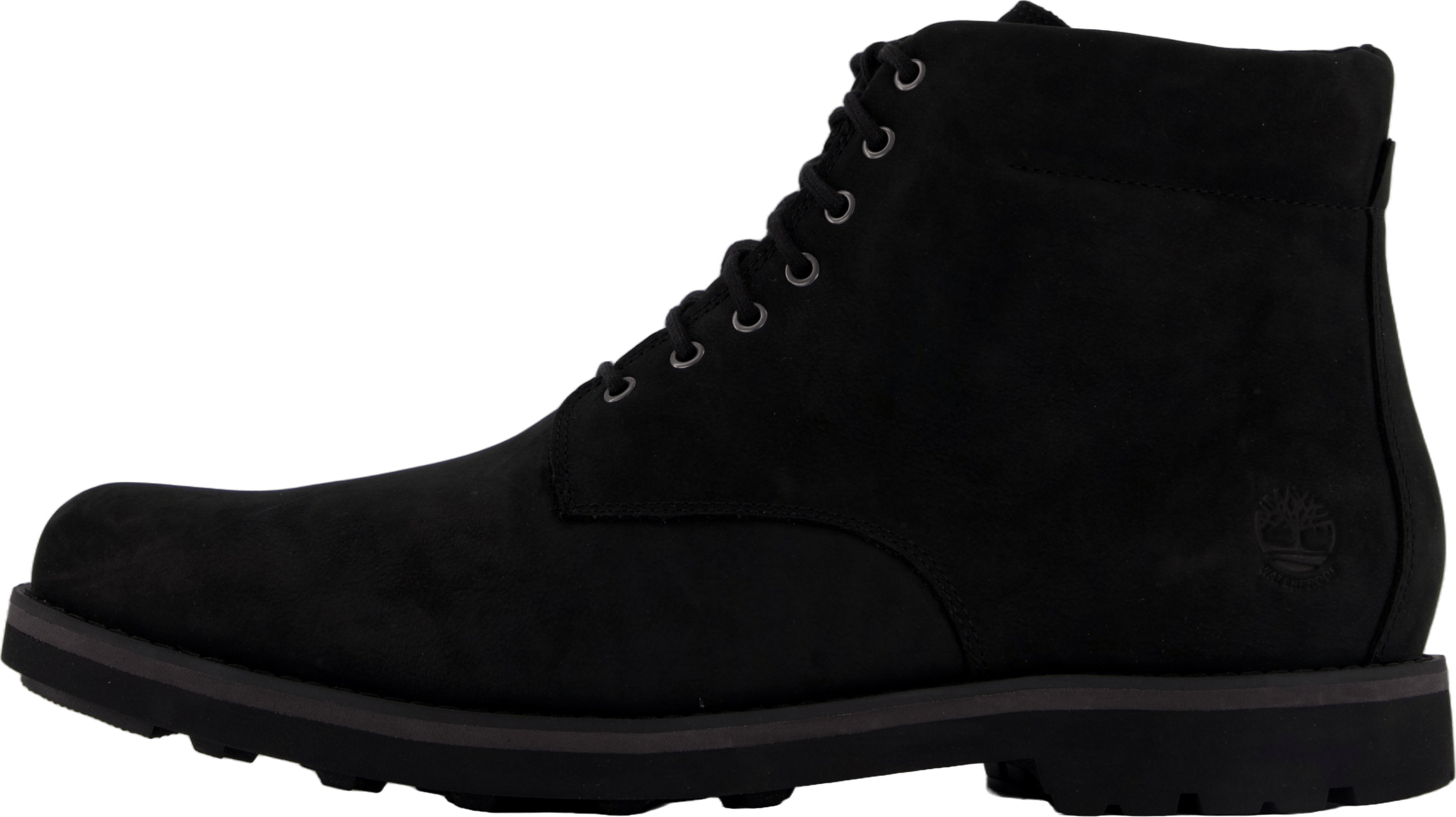 Mid Zip Up Waterproof Boot Jet Black