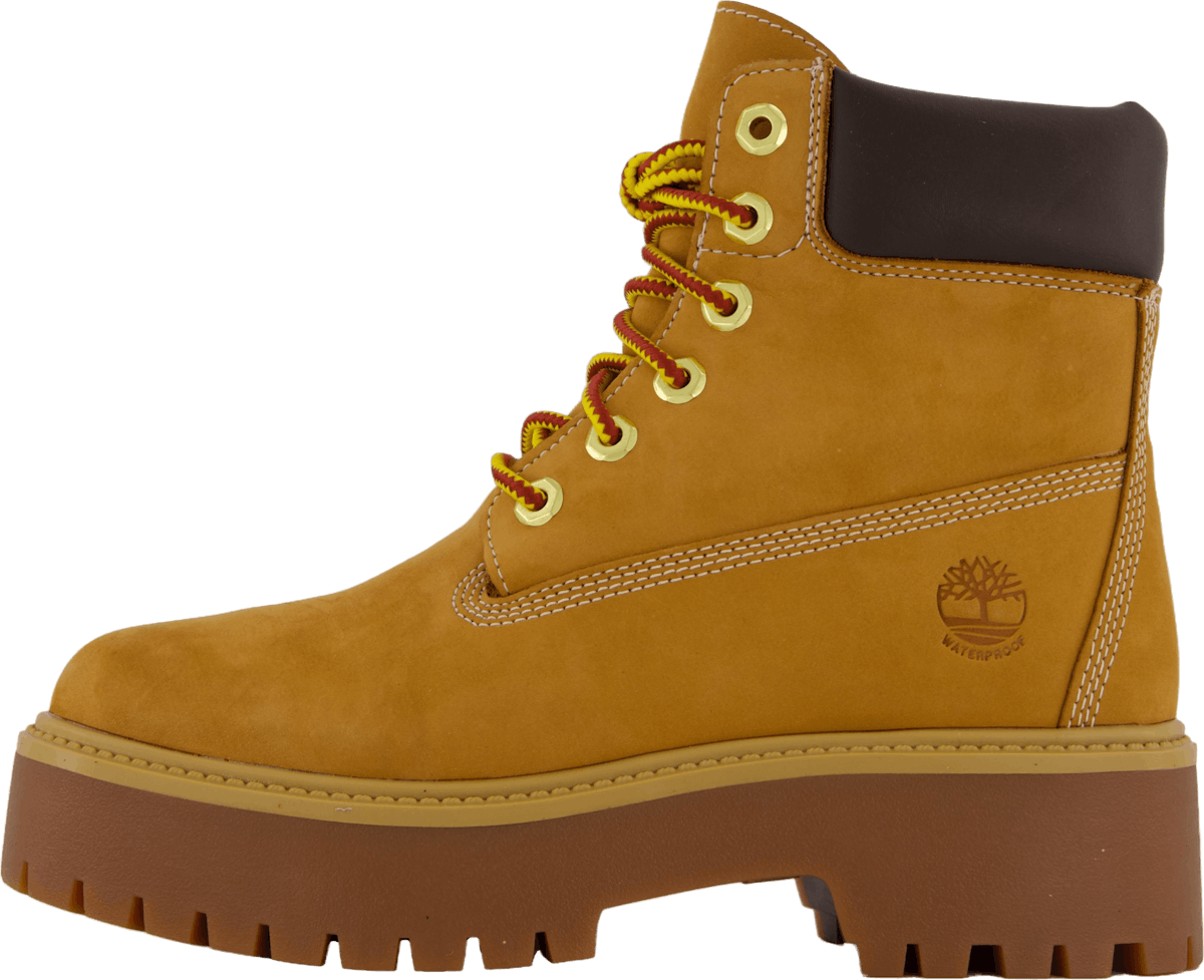 6 Inch Lace Up Waterproof Boot Wheat