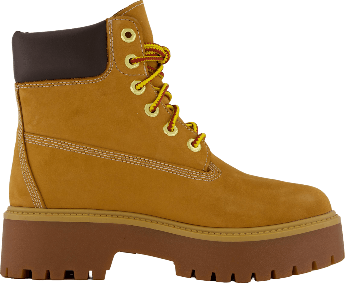 6 Inch Lace Up Waterproof Boot Wheat