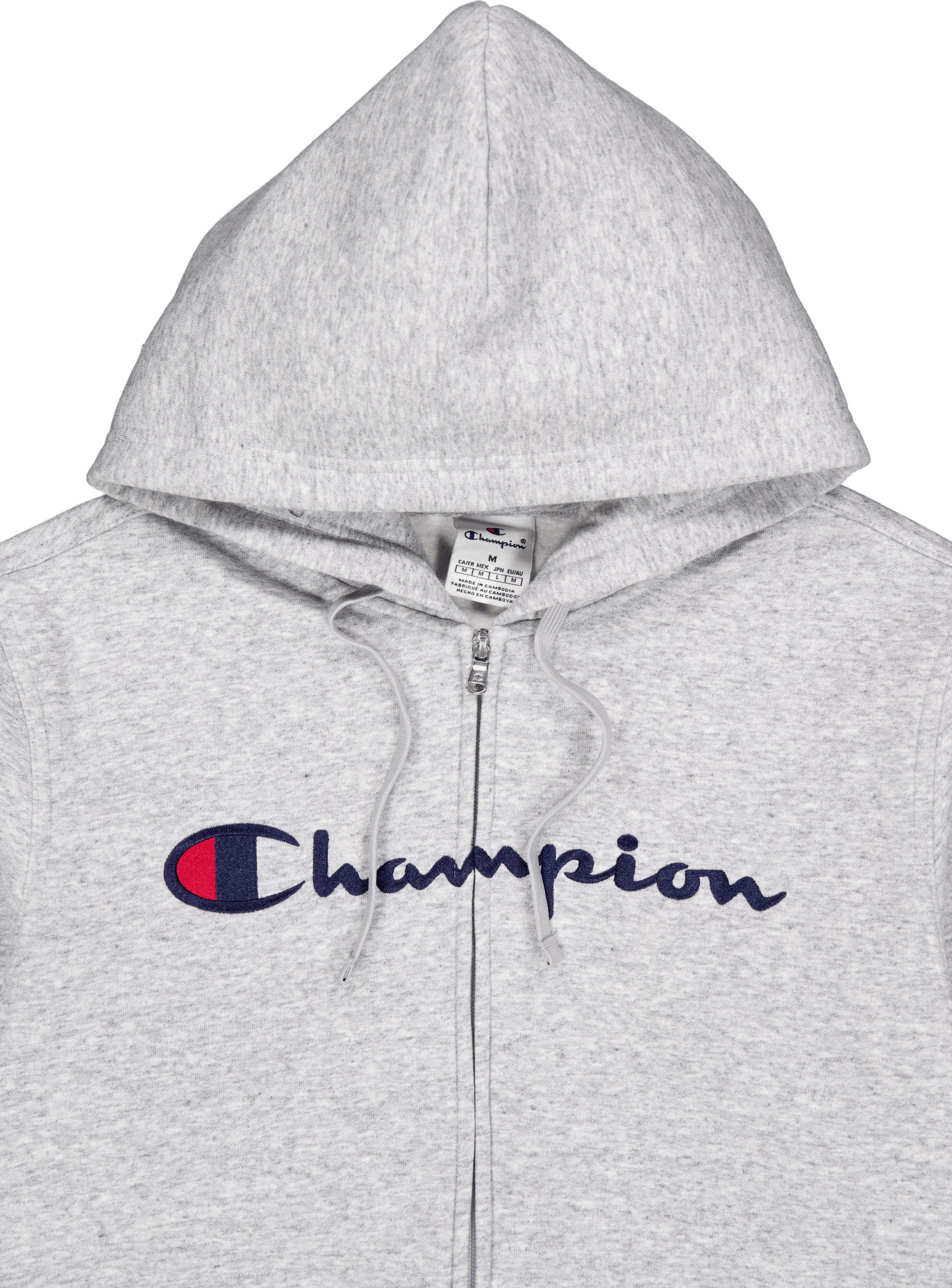 Full Zip Hoodie Sweatshirt New Oxford Grey Melange - Bild 3