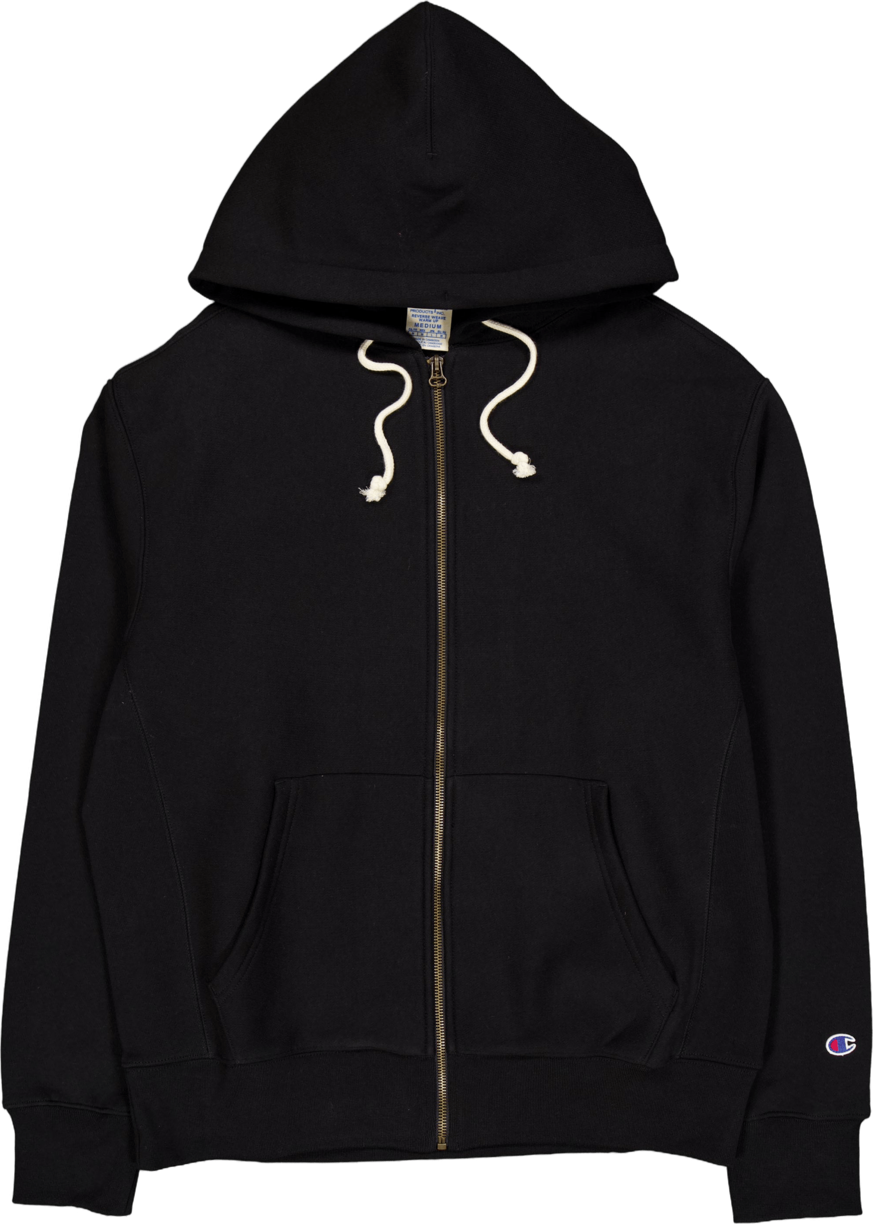 Hooded Full Zip Sweatshirt Black Beauty