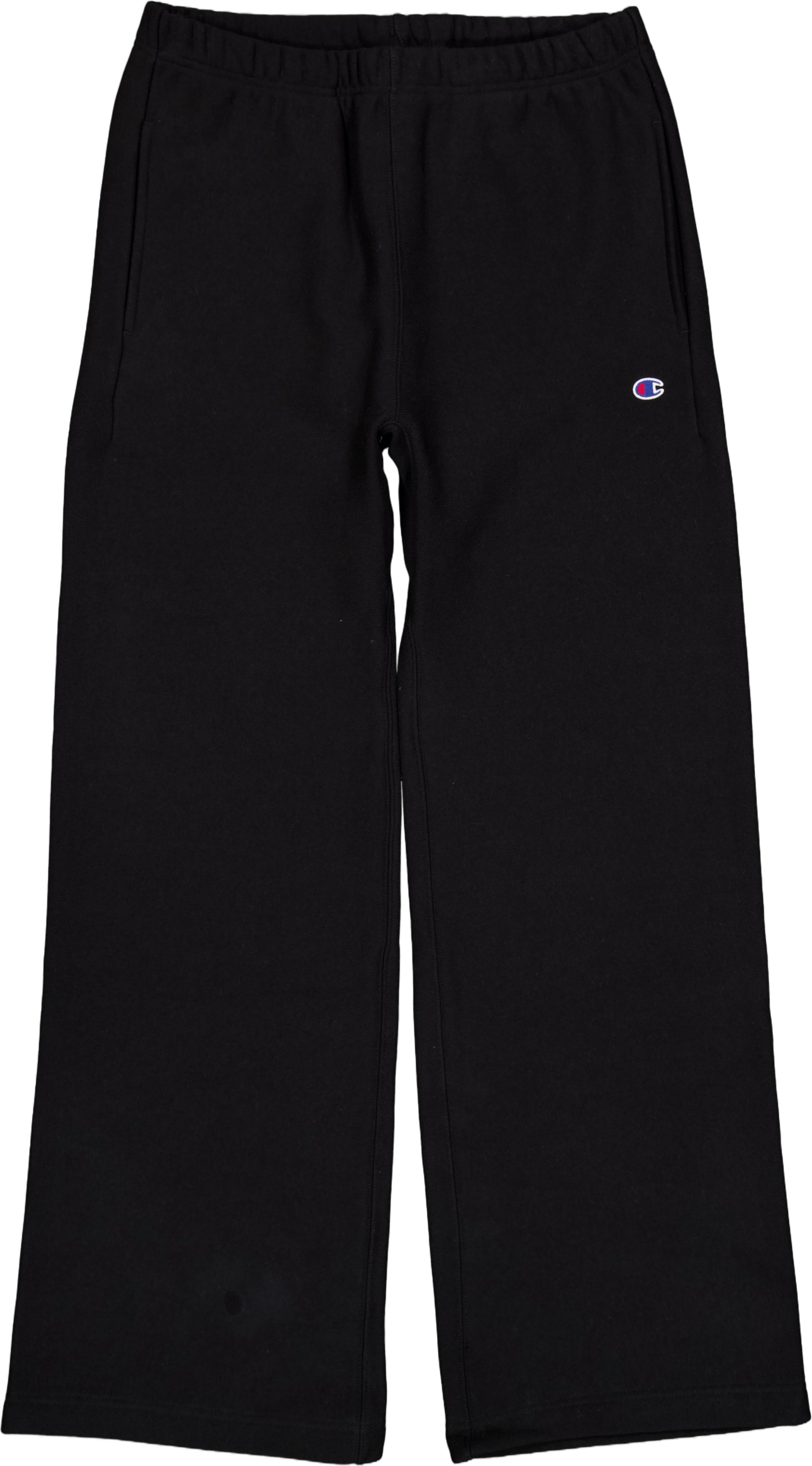 Straight Hem Pants Black Beauty