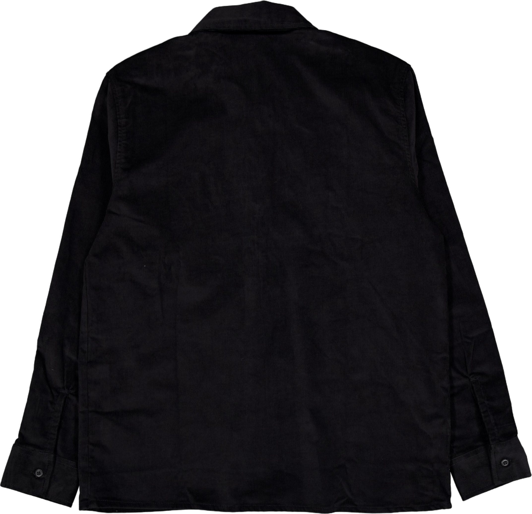 Corduroy Shirt Ls Black Black - Bild 2