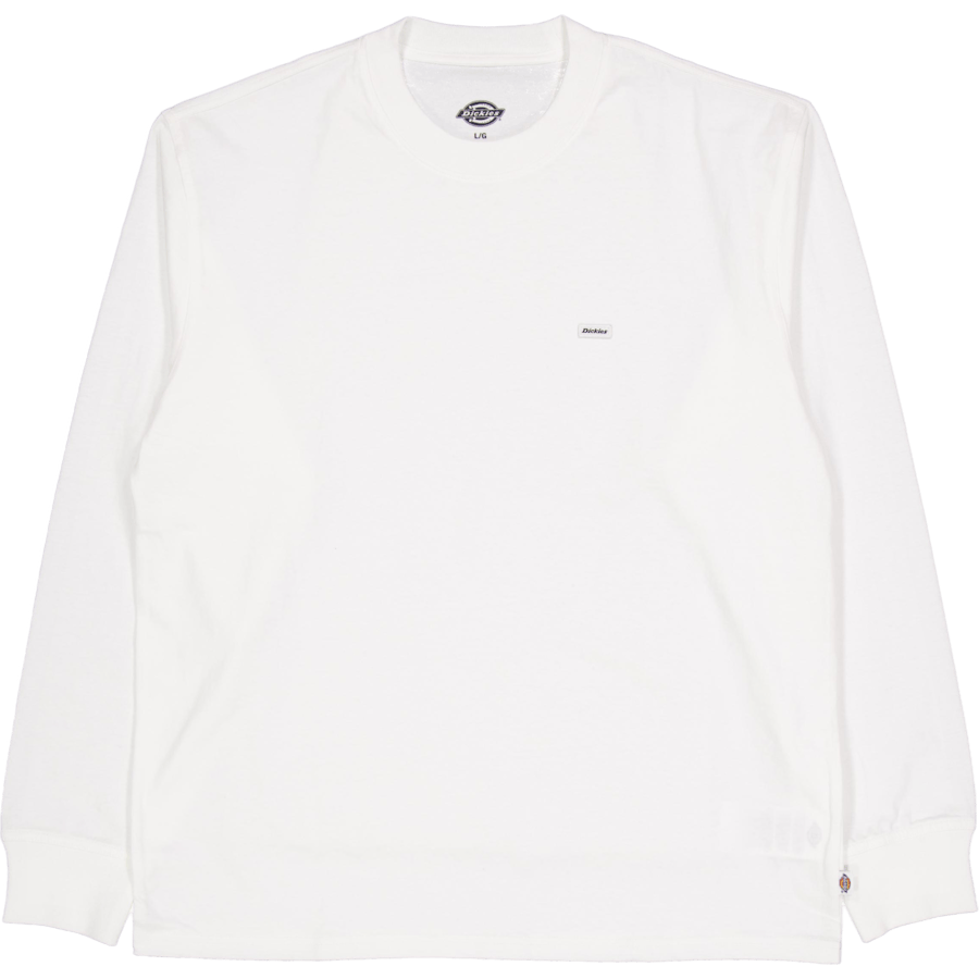 Clancy Heavyweight Tee Ls Whit White