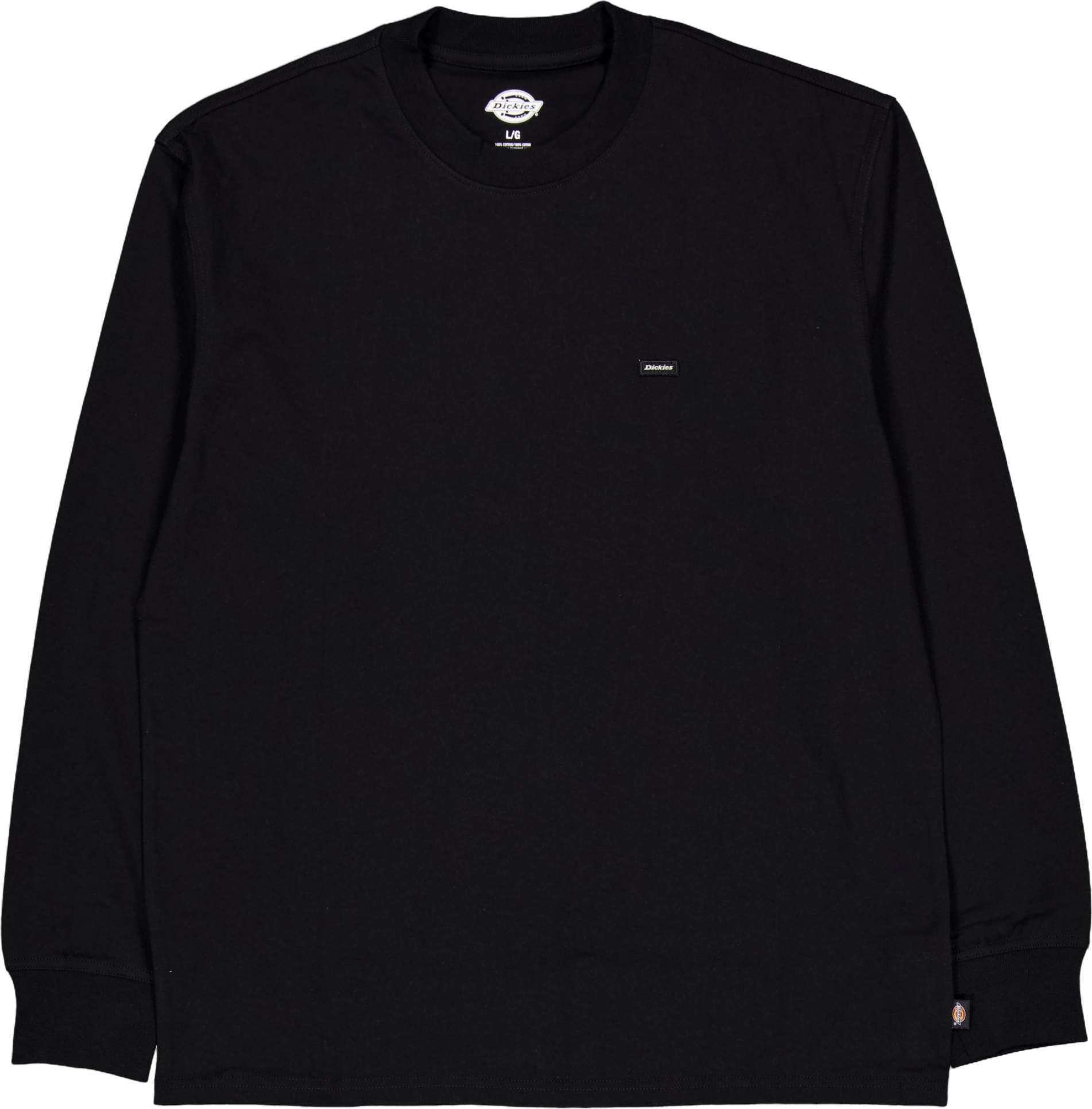 Clancy Heavyweight Tee Ls Blac Black
