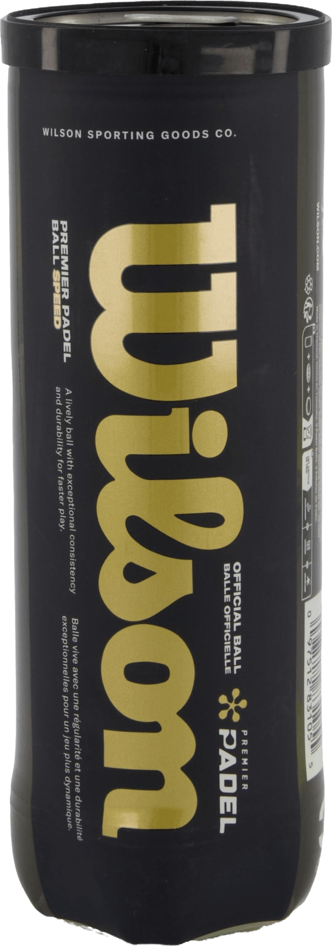 Premier Padel Speed 3 Ball Can Yellow, Unisex, Utrustning, racketar, Padel, Gul, ONESIZE