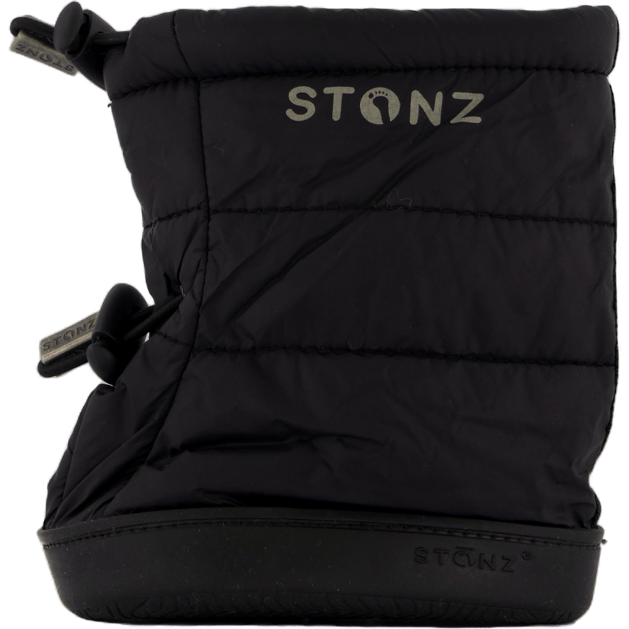 Stonz Toddler Puffer Booties Black