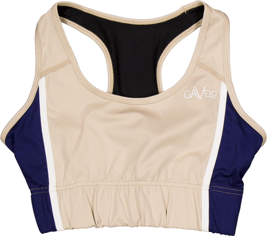 Noble Chic Sports Bra Beige, Female, Odevy, Športová podprsenka, Béžová, XL
