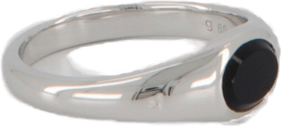 Joe Ring Polished Onyx 925 Sterling Silver - Bild 2