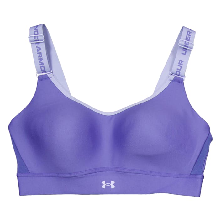 Ua Infinity Mid Bra Starlight, Female, Apparels, Sports Bras, Workout, Purple, L A/C