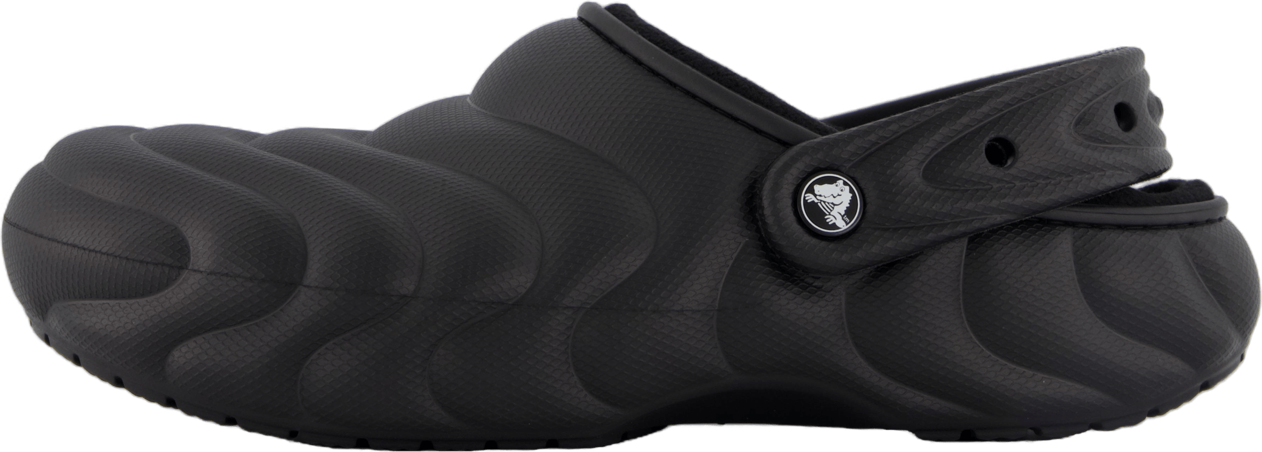 Classic Lined Overpuff Clog Black