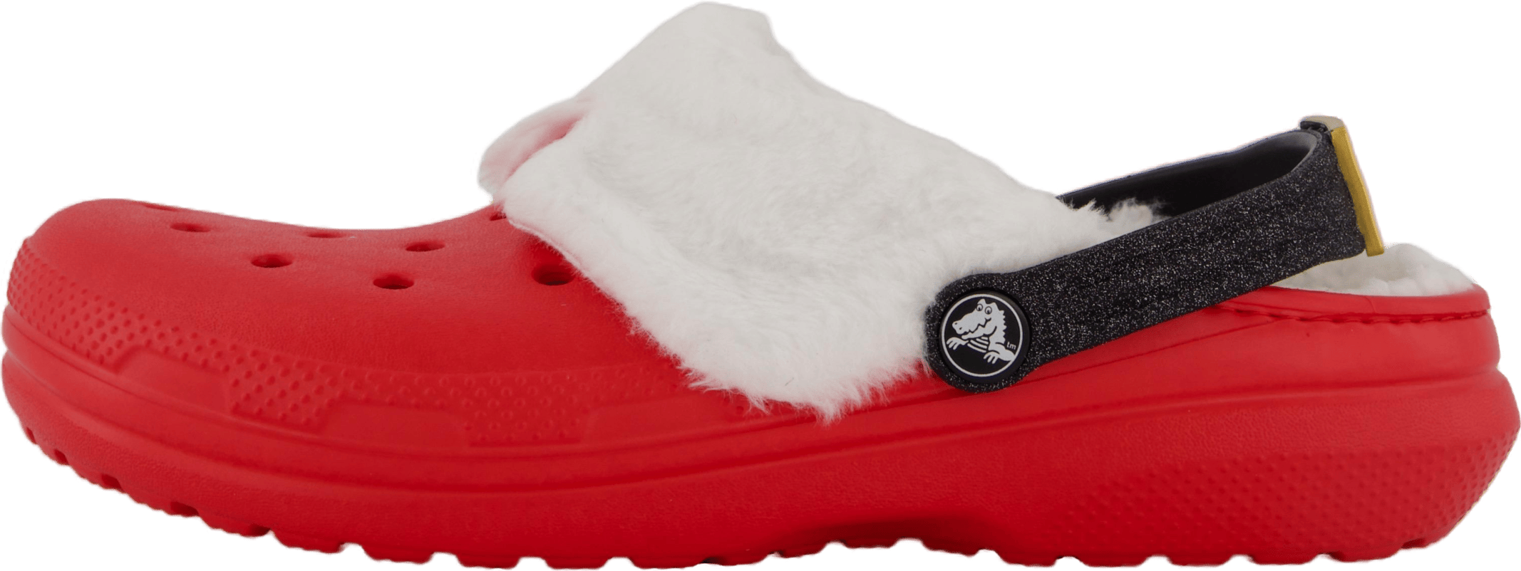 Classic Lined Santa Clog K Varsity Red/multi