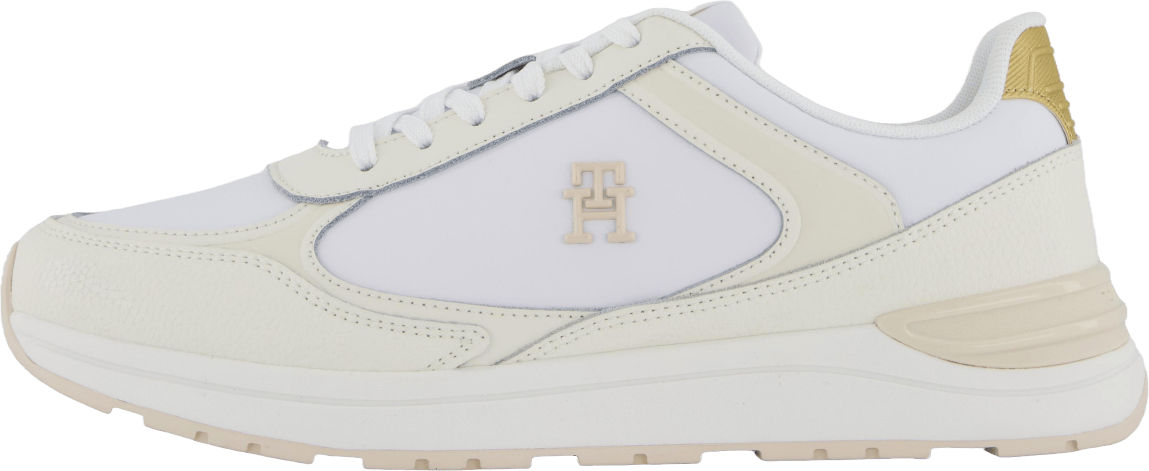 Casual Fashion Runner Lthr White