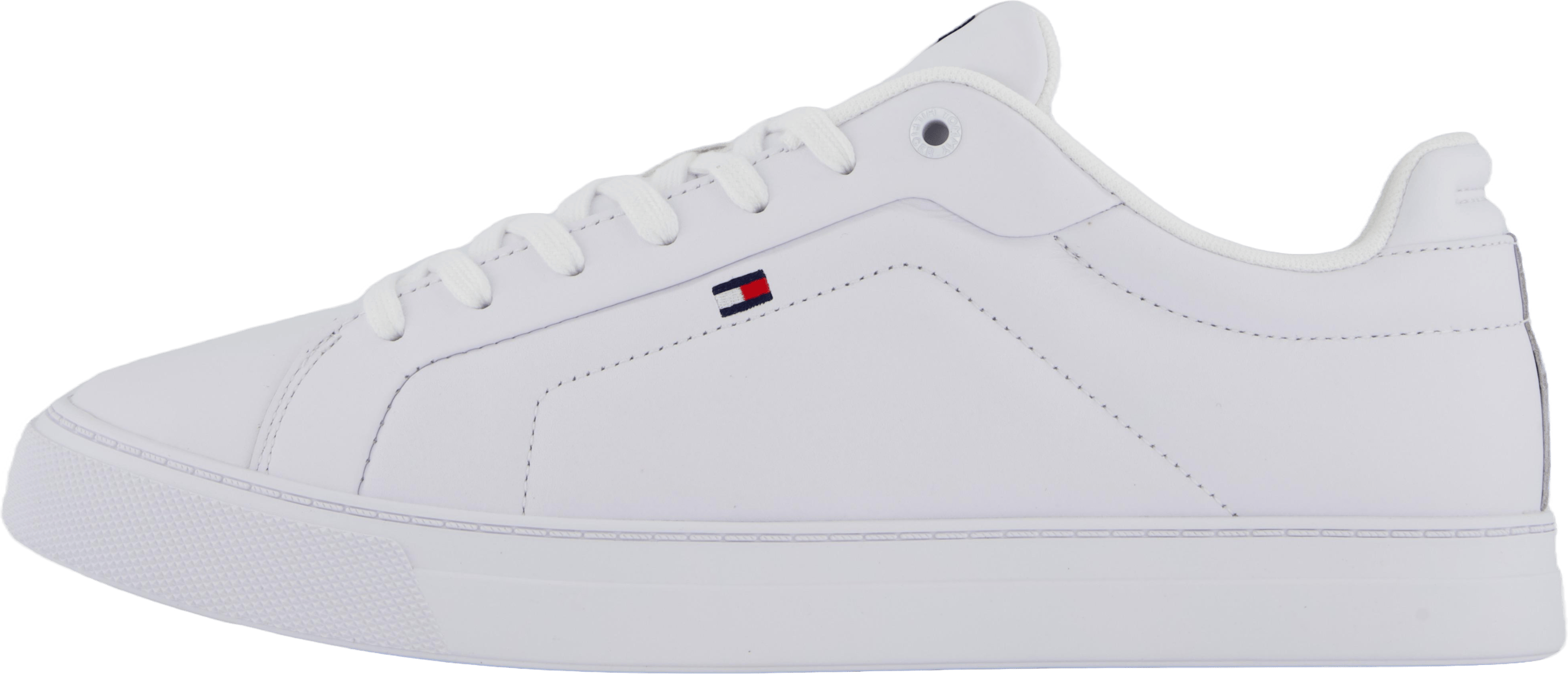 Icon Court Lth Flag Ess White