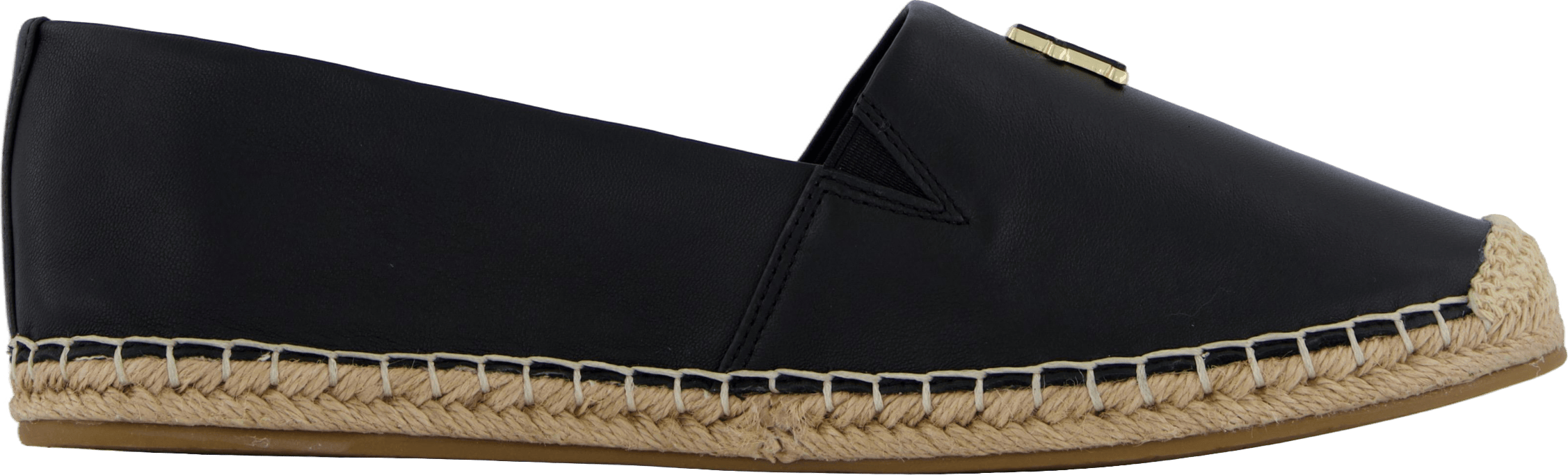 Th Logo Leather Espadrille Black - Bild 3