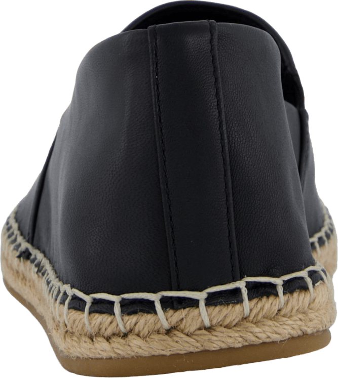 Th Logo Leather Espadrille Black - Bild 5