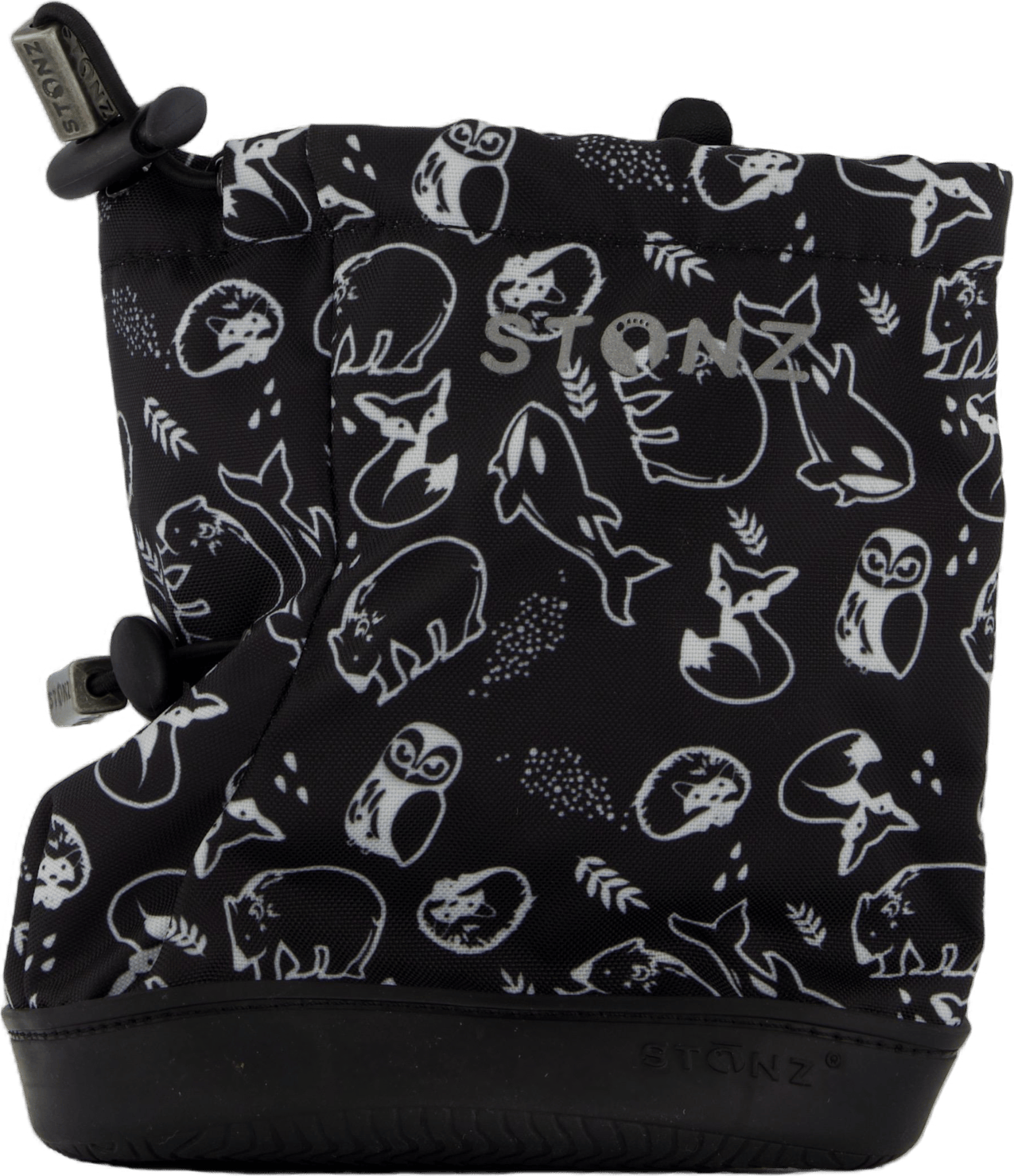 Toddler Booties Black