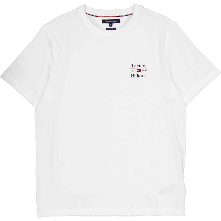 Hilfiger Stack Tee White