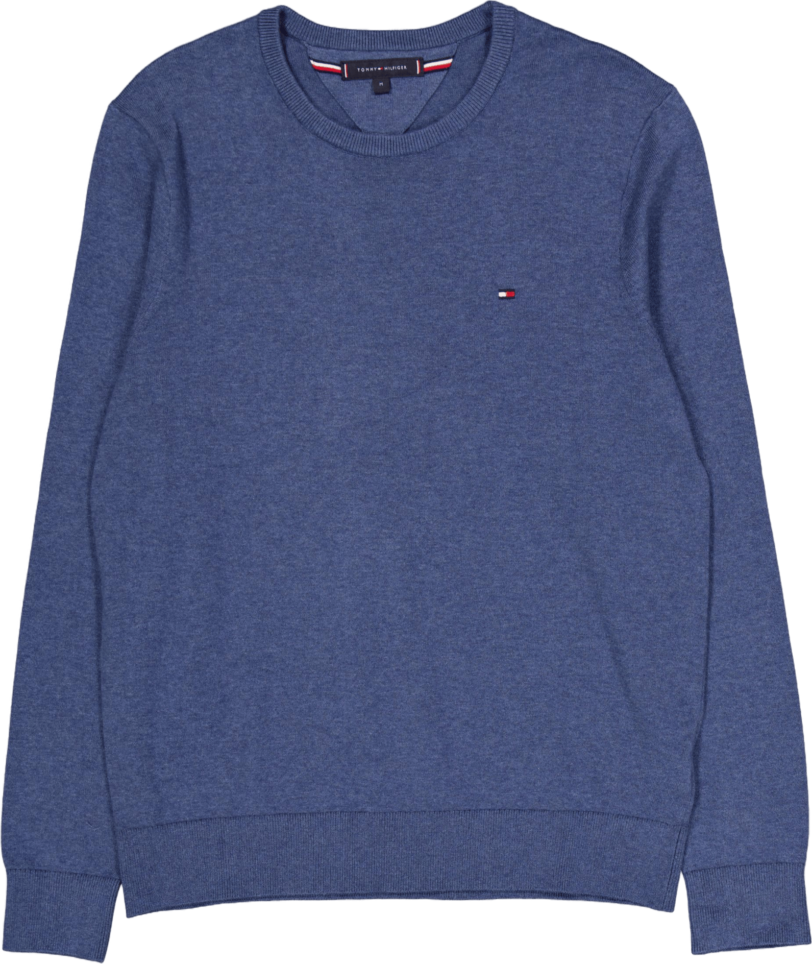 Essential Ssnl Cotton Crew Nec Blue