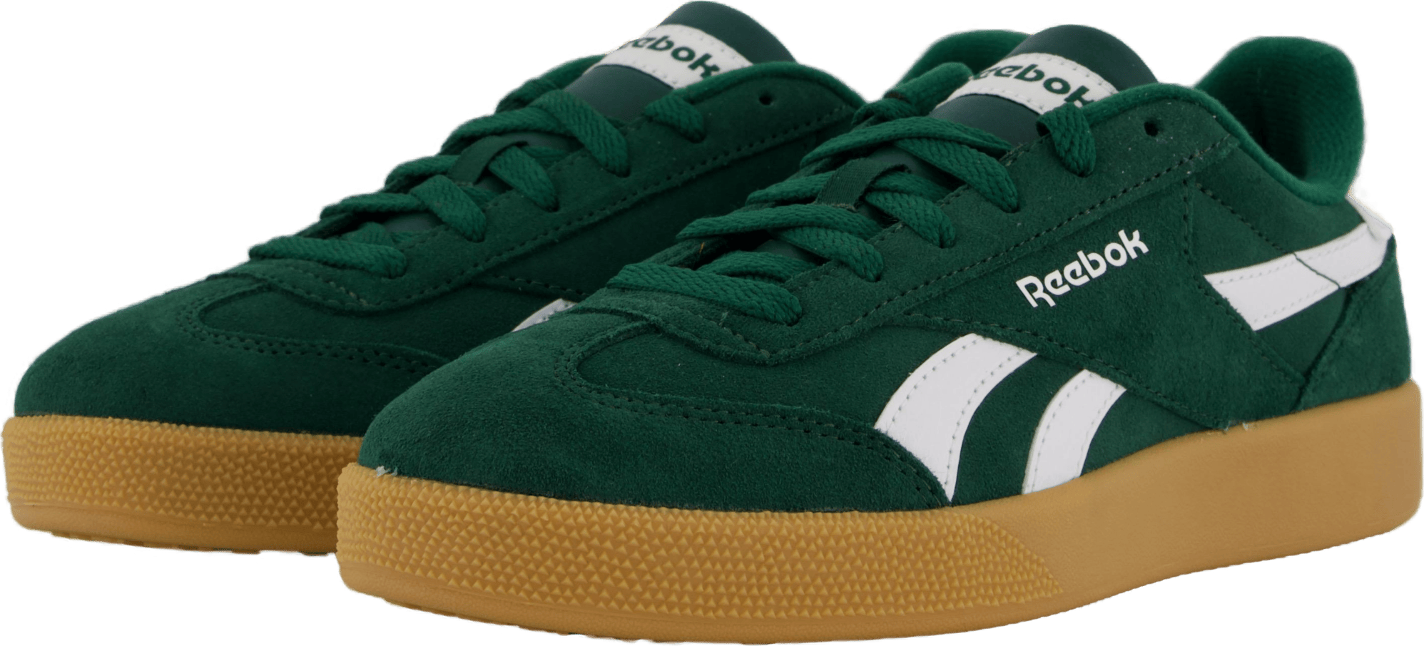 Reebok Smash Edge Darkgreen/white/gum - Bild 2
