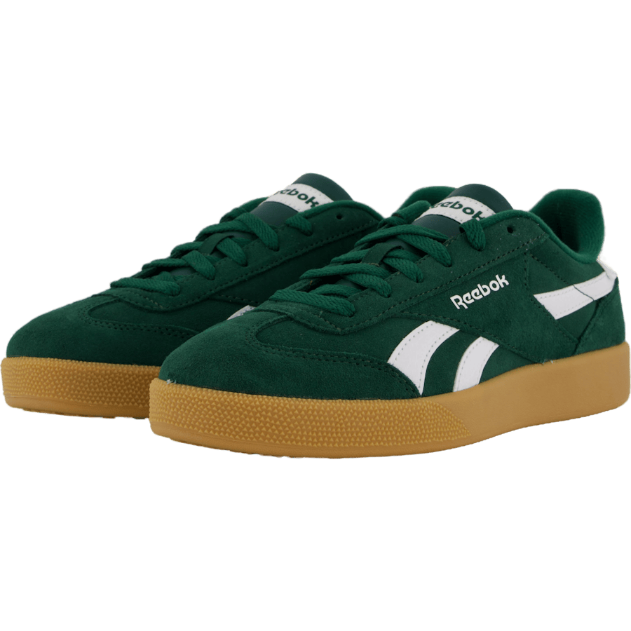 Reebok Smash Edge Darkgreen/white/gum - Bild 2