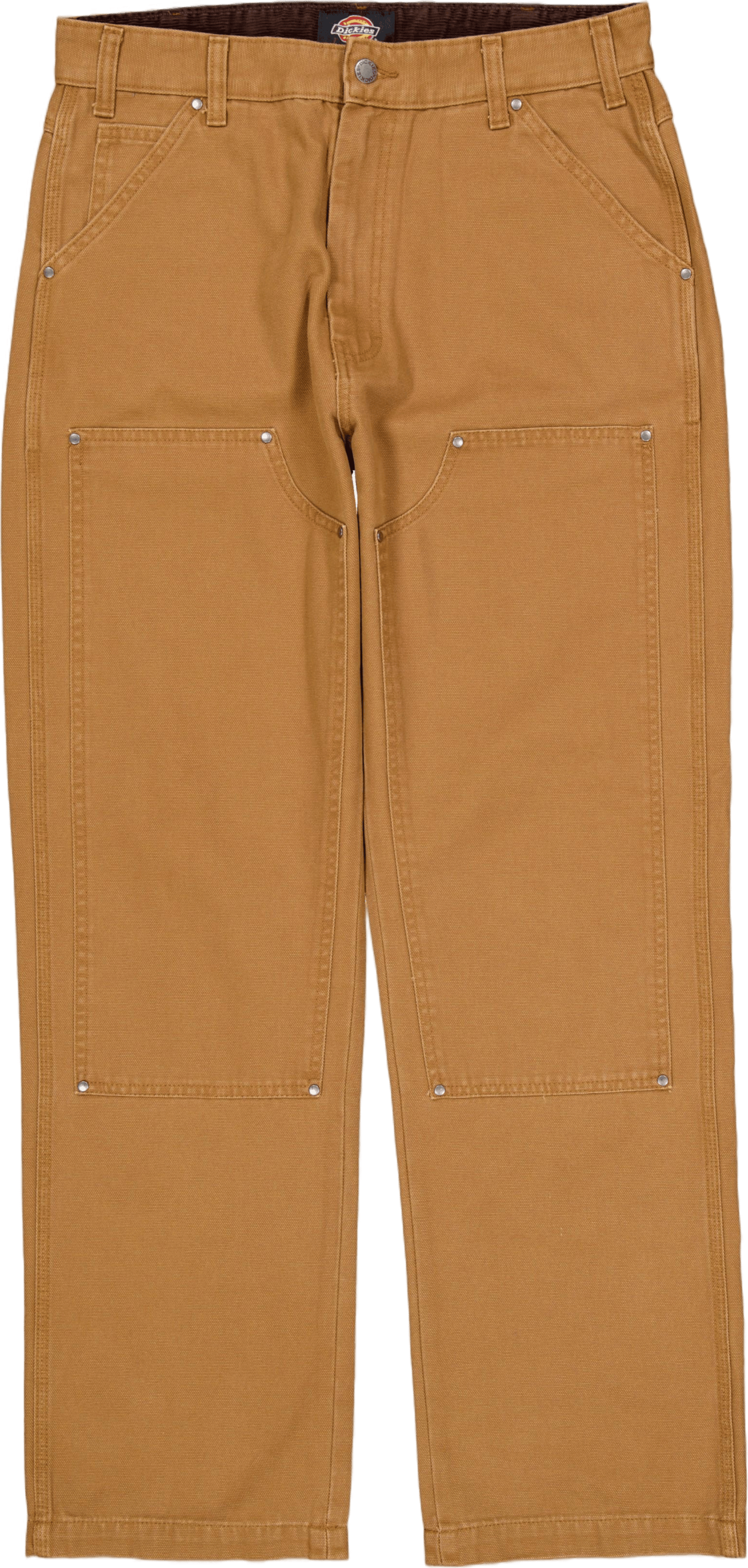 Duck Canvas Utility Stone Washed Brown Duck