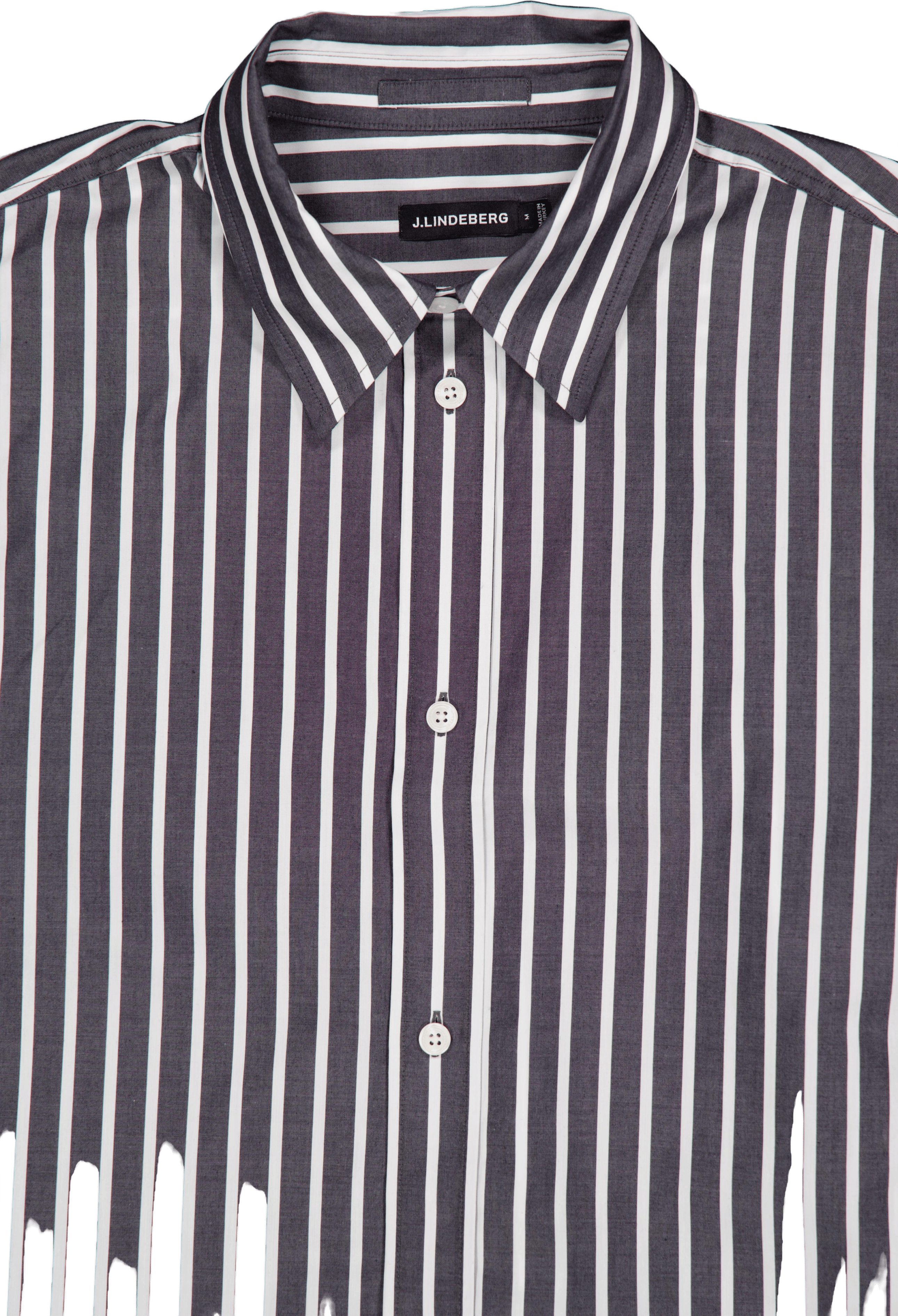 Howard Bold Yd Stripe Shirt Black - Bild 3