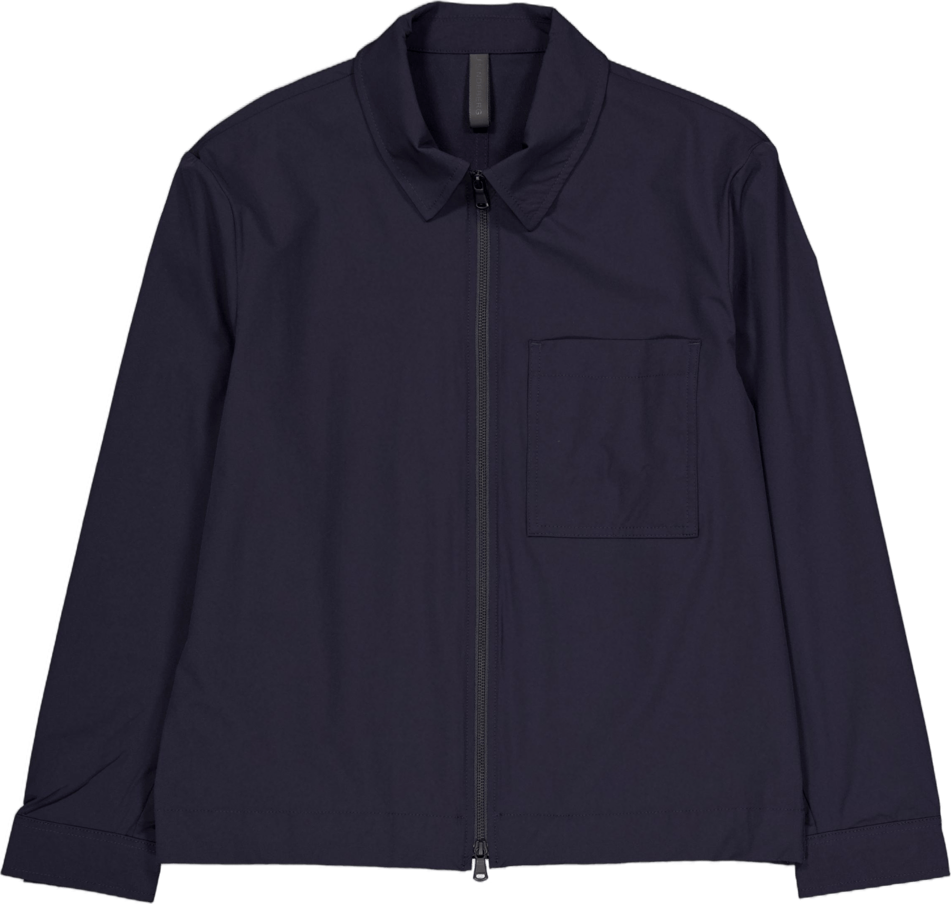 Jake Zipped Overshirt Jl Navy